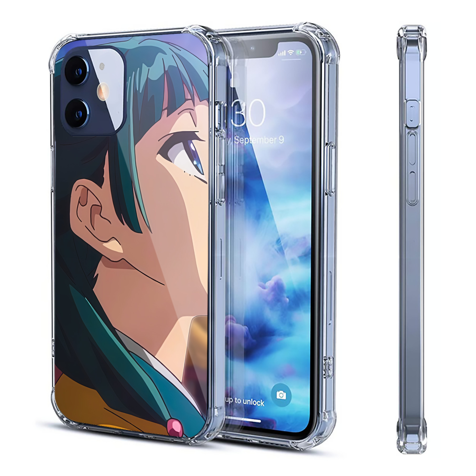 （画像用） 薬屋のひとりごと The Apothecary Diaries 【iPhone 12シリーズ対応】透明スマホケース（クリアソフトケース）